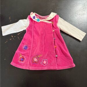 Jane Seymour velour dress 12month